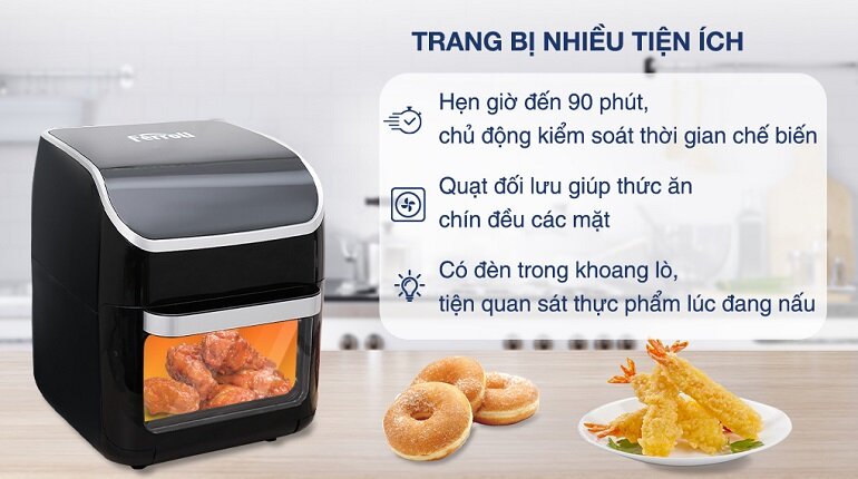 Lò chiên không dầu Ferroli FAF-12D 12 lít