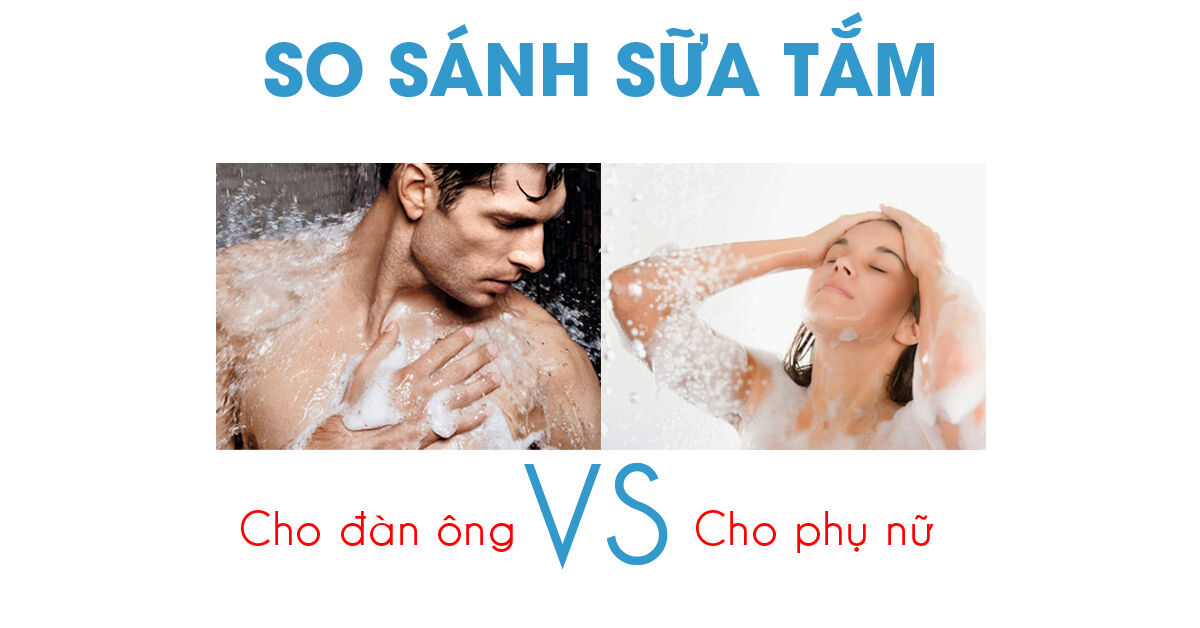 Hai điều làm cho sữa tắm dành cho đàn ông khác với phụ nữ có thể bạn chưa biết