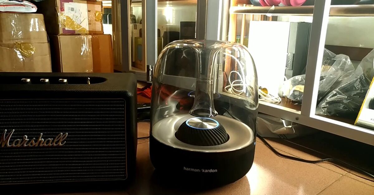 Harman Kardon Aura Studio 2: Cải tiến chất lượng, thêm đèn led siêu đẹp