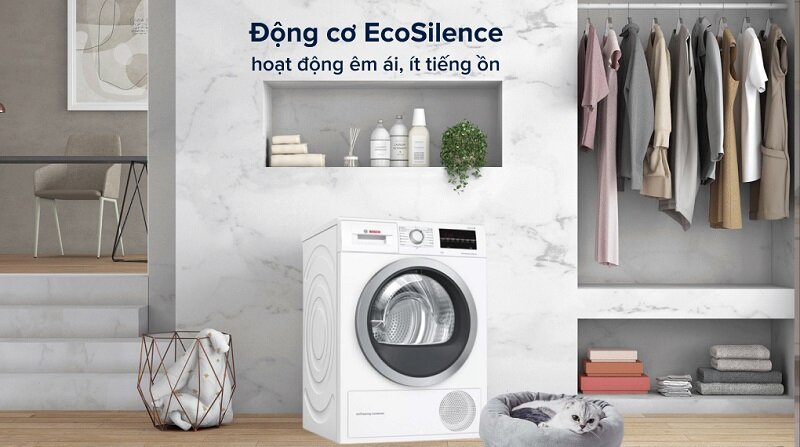 Giá máy sấy quần áo Bosch WQG24200SG mới nhất, vẫn rất đáng để mua năm 2025