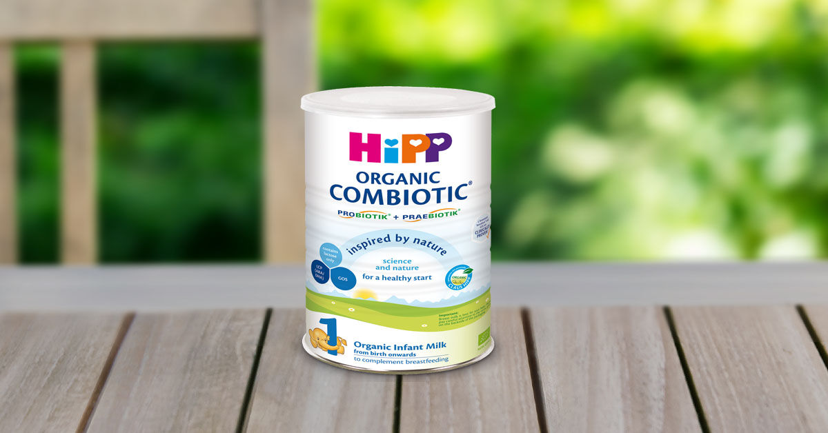 HiPP Organic Combiotic số 1 – sữa sạch và an toàn vượt chuẩn organic châu Âu