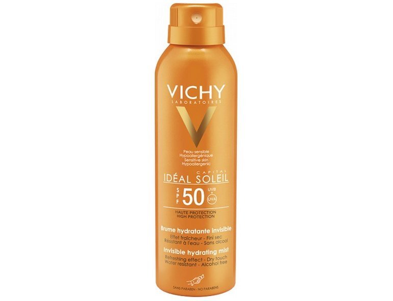 Kem chống nắng hóa học Vichy Ideal Soleil Invisible Hydrating Mist