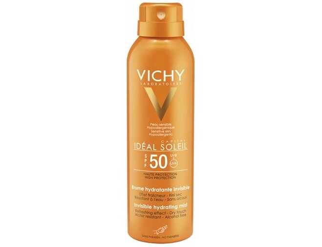 Kem chống nắng hóa học Vichy Ideal Soleil Invisible Hydrating Mist