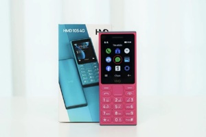 HMD 105 4G điện thoại phím bấm pin khủng tới 15 ngày, giá chỉ 650.000 đồng