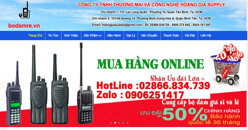 Hoàng Gia Supply chuyên phân phối máy bộ đàm giá rẻ có chất lượng tốt nhất toàn quốc