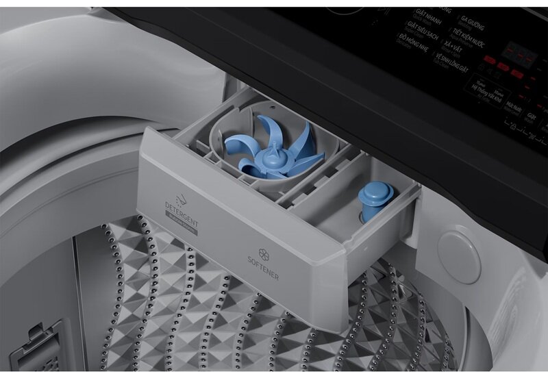 Máy giặt Samsung WA40F12E4LSV giá siêu hợp lý, hội tụ công nghệ hiện đại lại rất tiết kiệm điện