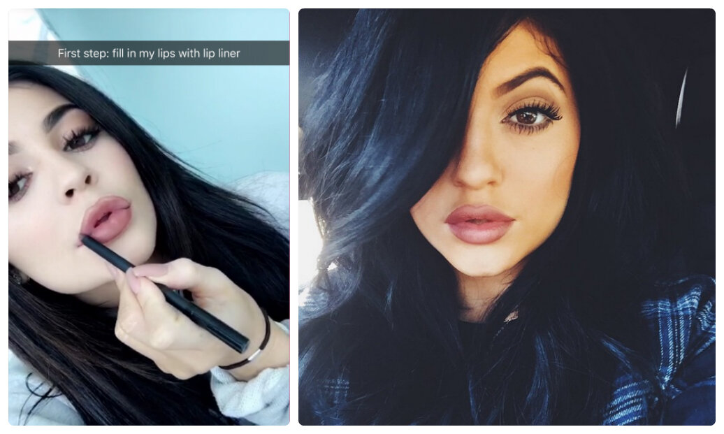 Học 'ngôi sao thời trang' Kylie Jenner cách đánh son lên màu chuẩn và bền mãi trên môi