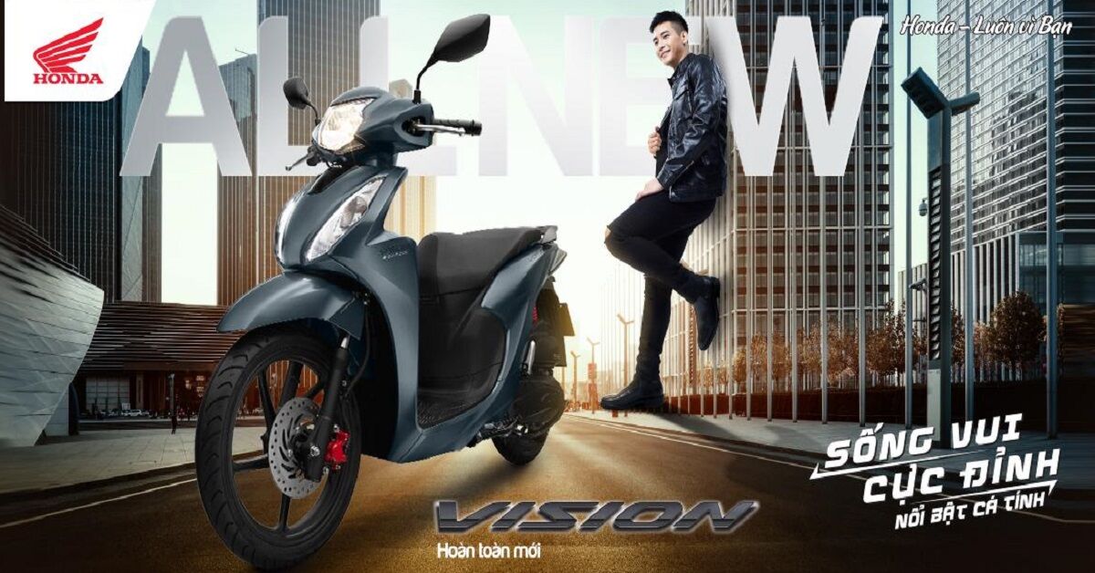 Honda Vision 2021 giá bao nhiêu tiền? Có những màu sắc nào?