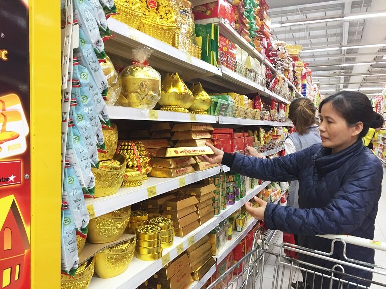 Giá bánh kẹo Tết Tân Sửu 2021