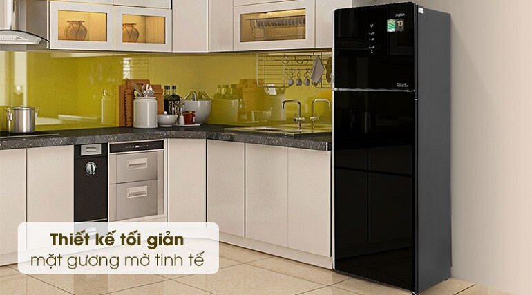 Tủ lạnh Aqua ấn tượng, gọn gàng