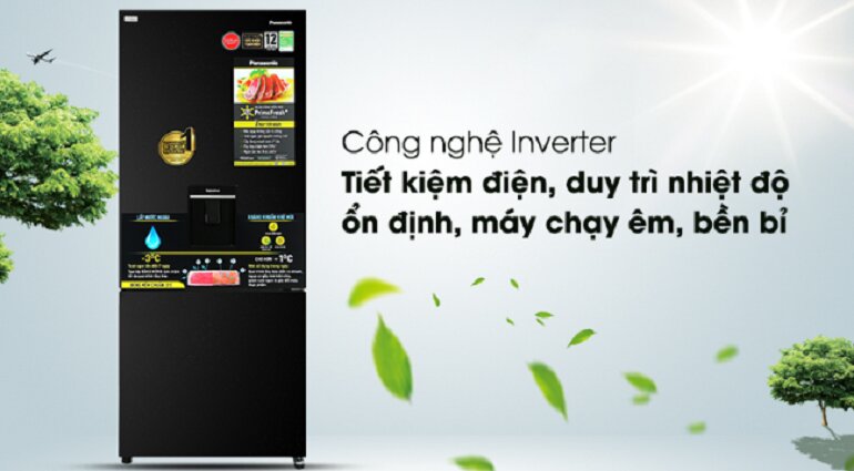 Tủ lạnh Panasonic Inverter 377 lít NR-BX421GPKV 