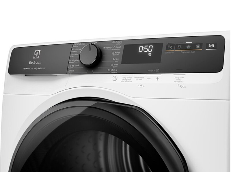 Máy sấy quần áo bơm nhiệt Electrolux EDH803J5WC giảm giá 5 triệu: Siêu tiết kiệm điện lại bảo vệ quần áo tốt!