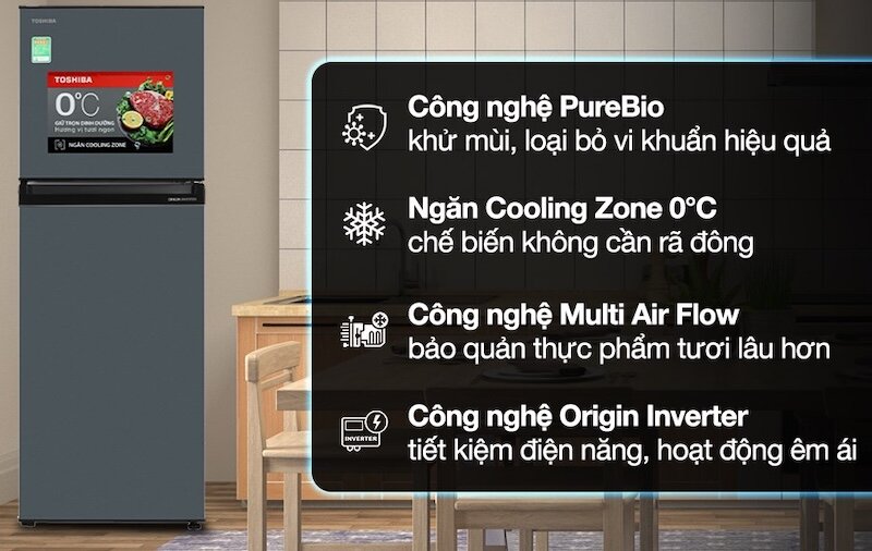 Tham khảo 3 tủ lạnh Toshiba Inverter giải pháp lý tưởng cho mọi gia đình