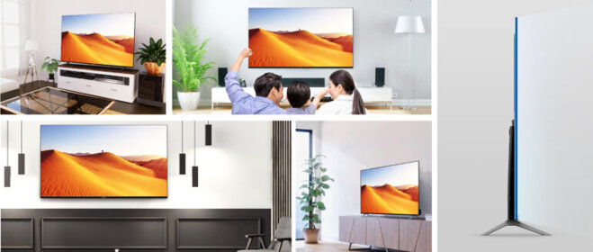 thiết kế tivi Vsmart 55 inch 4K 55KE8500