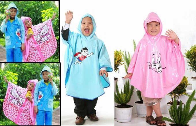 Hướng dẫn cách chọn áo mưa trẻ em "chuẩn không phải chỉnh"