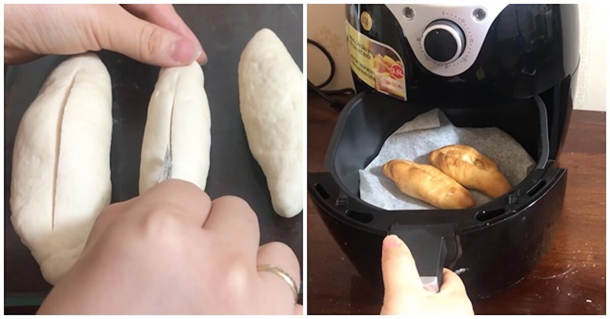 Hướng dẫn cách làm bánh mì bằng nồi chiên không dầu thơm ngon và giòn rụm