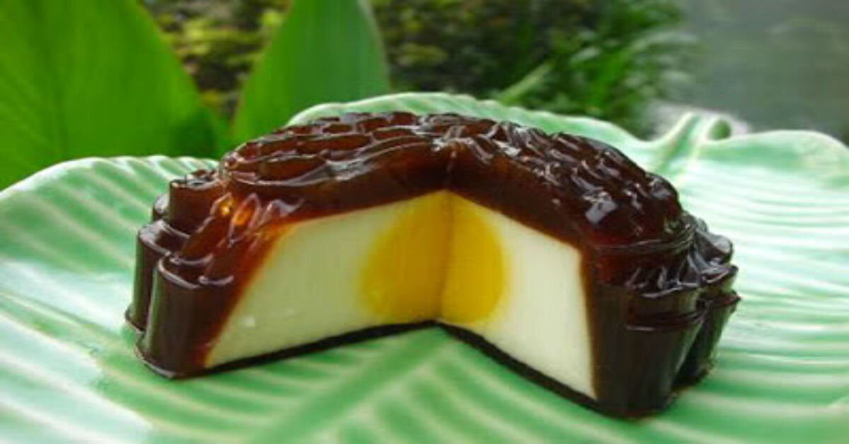 Hướng dẫn cách làm bánh trung thu rau câu flan cho Tết trung thu năm 2018
