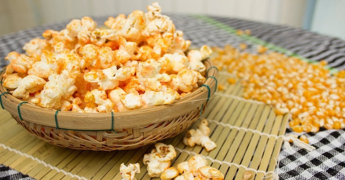 Hướng dẫn cách làm bắp rang bơ bằng nồi chiên không dầu đơn giản tại nhà