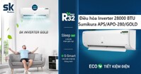 Hướng dẫn cách lắp đặt điều hòa Sumikura APS/APO-280/GOLD chuẩn kỹ thuật mà đơn giản