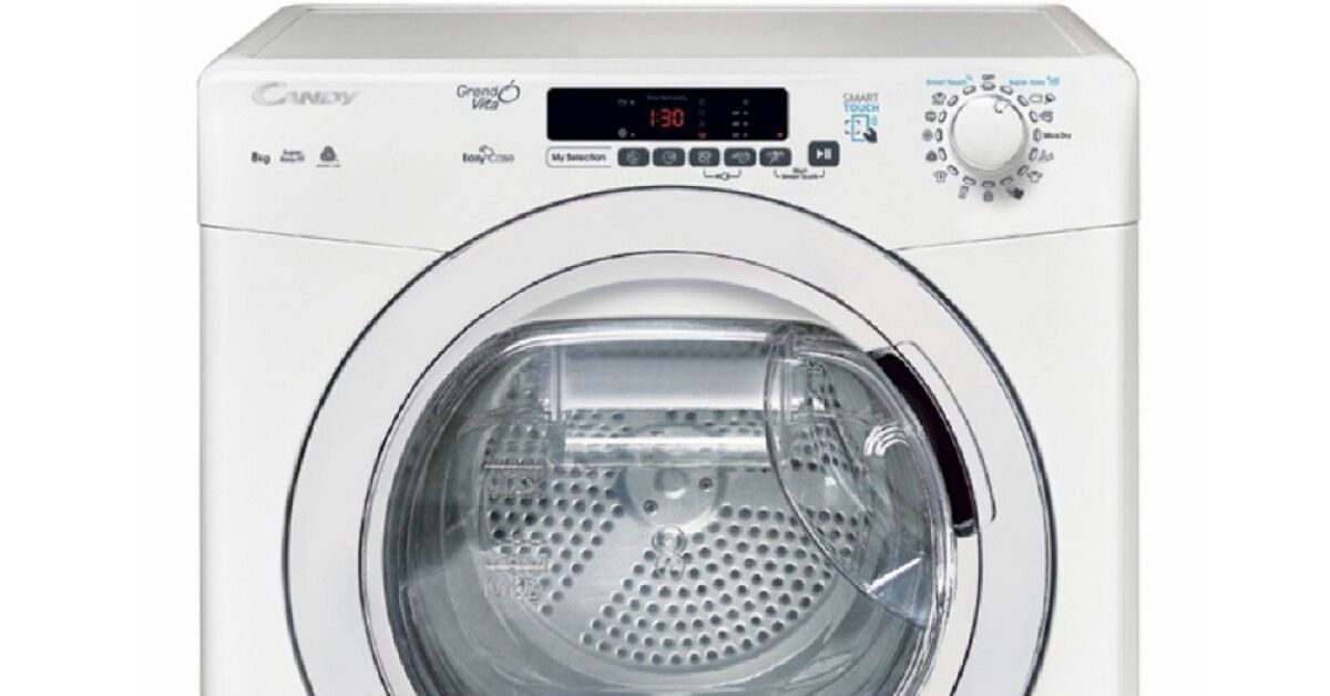 Hướng dẫn cách sử dụng máy sấy quần áo Candy 9kg GVS C9DE-S