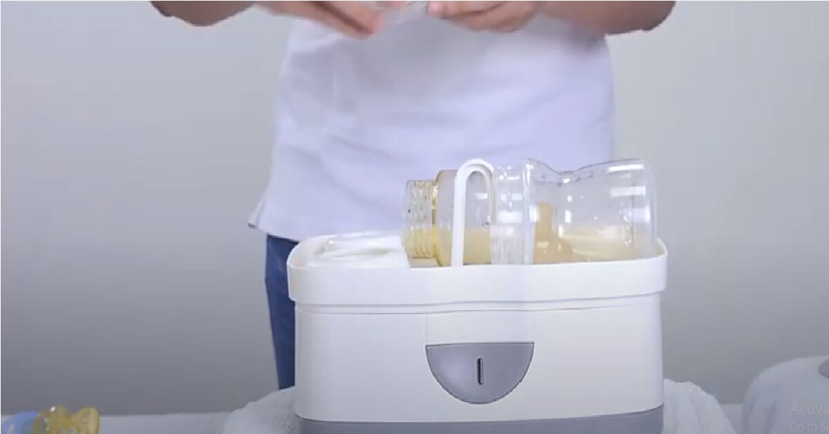 Hướng dẫn cách sử dụng máy tiệt trùng bình sữa Chicco chi tiết