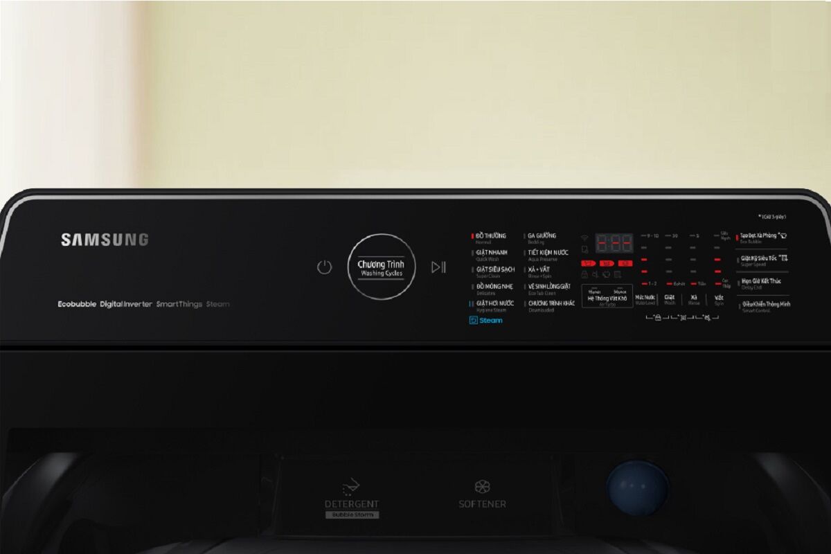 Hướng dẫn cách sử dụng máy giặt Samsung 14kg WA14CG5886BDSV cho người mới