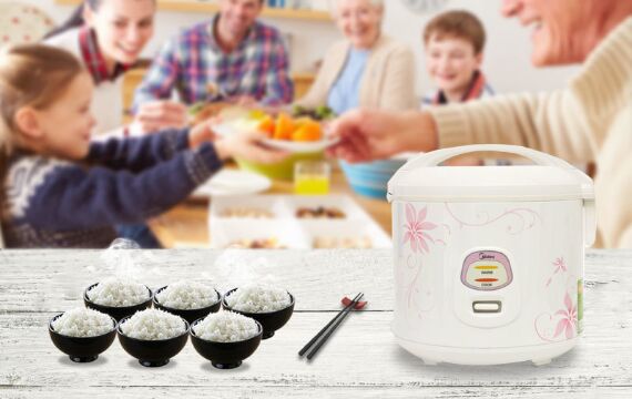 Hướng dẫn cách sử dụng nồi cơm điện Midea dòng cơ và điện tử chi tiết