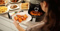 Hướng dẫn cài đặt thời gian và nhiệt độ trên nồi chiên không dầu