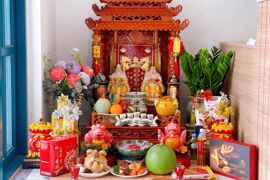 Hướng dẫn chi tiết cách trang trí bàn thờ ông Địa ngày Tết đúng chuẩn