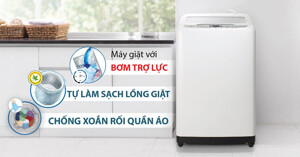 Hướng dẫn chi tiết cách sử dụng máy giặt 9,5kg Hitachi SF-S95XC lồng đứng