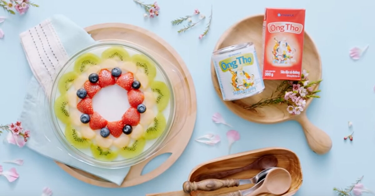 Hướng dẫn làm sữa chua dẻo thơm ngon giải nhiệt mùa hè từ sữa đặc ông thọ mới