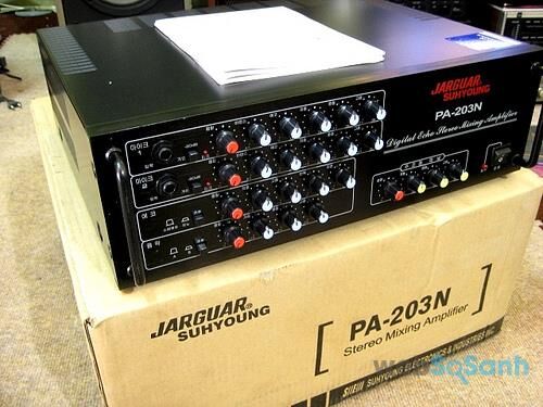 Hướng dẫn phân biệt amply Jarguar chính hãng và amply giả