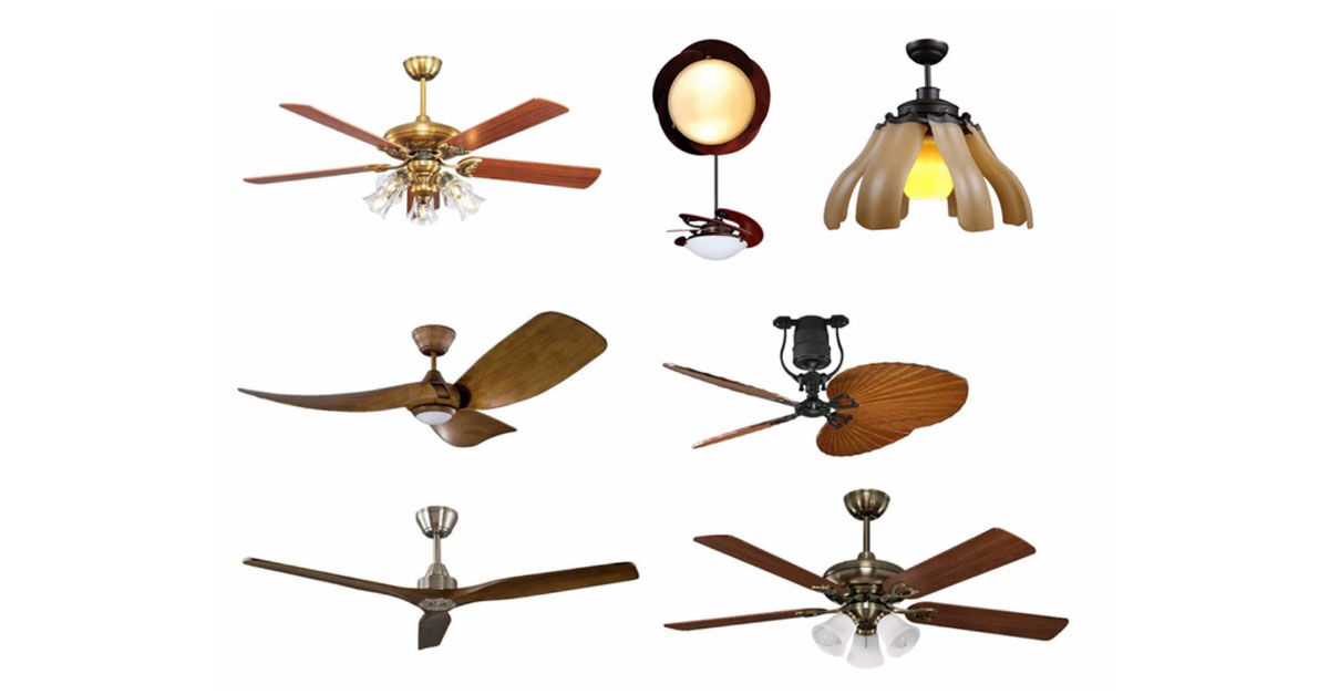 Hướng dẫn phân loại quạt trần đèn phổ biến hiện nay