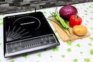 Hướng dẫn sử dụng bếp điện từ đơn Sunhouse