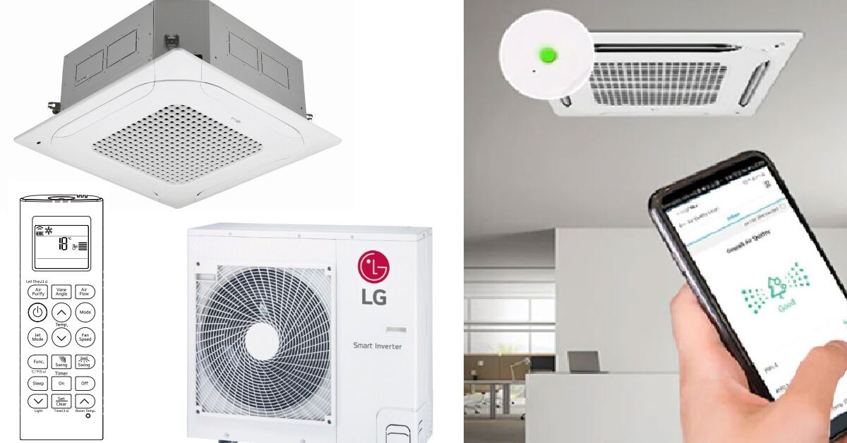 Hướng dẫn sử dụng điều hòa âm trần LG ZTNQ36GNLA0