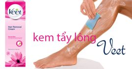 Hướng dẫn sử dụng kem tẩy lông Veet an toàn cho da