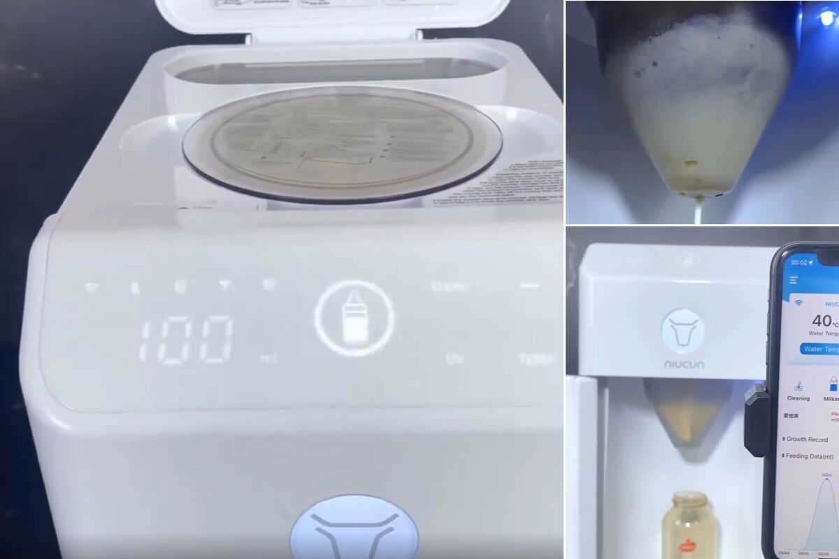 Hướng dẫn sử dụng máy pha sữa Niucun Pro theo 2 cách chi tiết