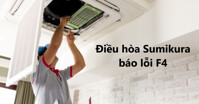 Hướng dẫn xử lý khi điều hòa Sumikura báo lỗi F4