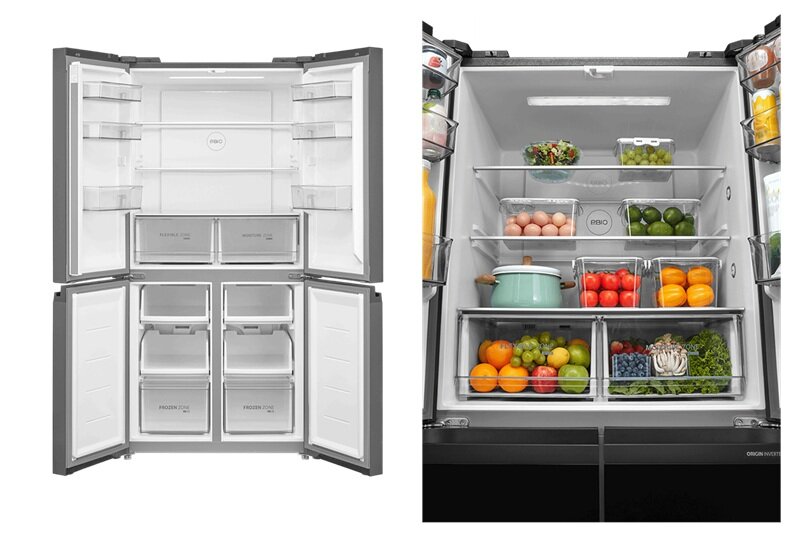 Giảm tới 7 triệu đồng, tủ lạnh Toshiba GR-RF611WI-PGV(22)-X dung tích khủng, chất lượng chuẩn Nhật