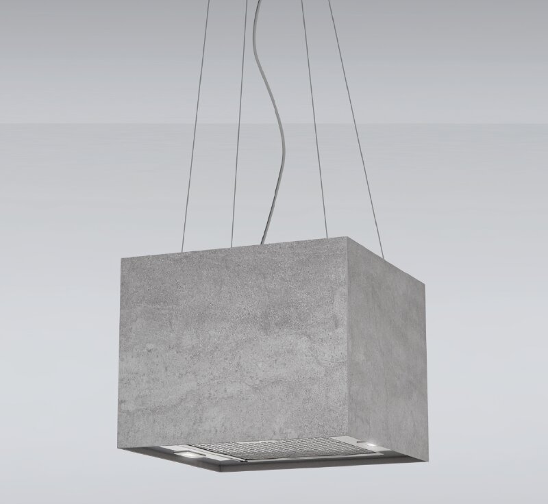 Máy hút mùi Malloca Concrete K-400 nghệ thuật hòa trộn giữa thiết kế và công nghệ