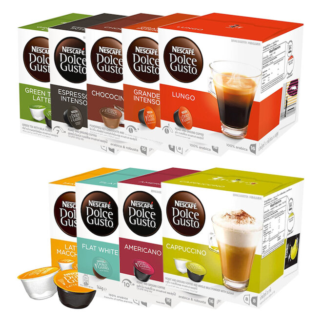 Viên nén cà phê nhiều vị Nescafe Dolce Gusto