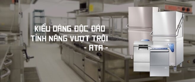 Kiểu dáng máy rửa ly chuyên dụng ATA B21 vượt trội