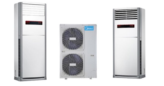 Điều hòa tủ đứng Midea MFJJ-50CRN1 ấn tượng từ thiết kế