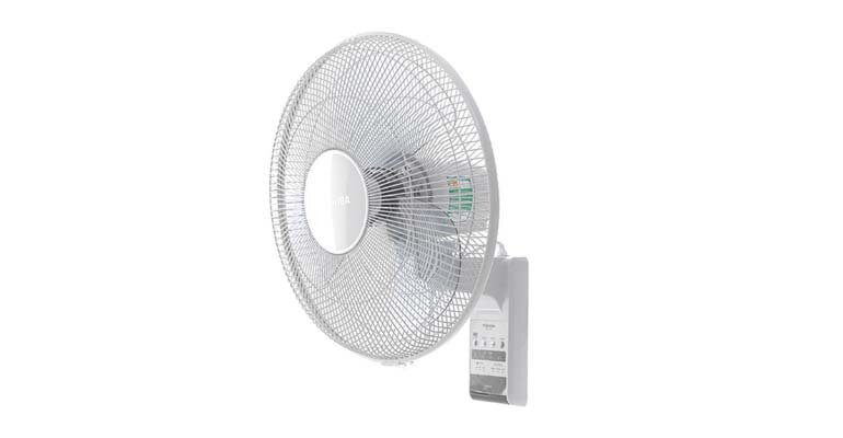 Quạt treo tường Toshiba F-WSA20(H)VN thiết kế 3 cánh quạt với sải cánh 40cm Quạt treo tường Toshiba