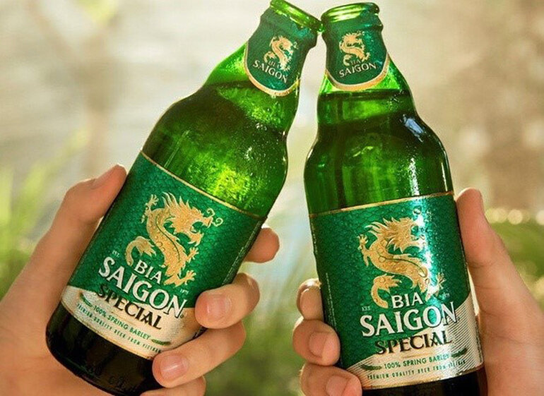 Dòng bia cổ rụt Sài Gòn cũng được người Việt khá ưa chuộng