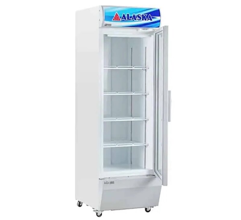 Review chi tiết tủ mát Alaska Inverter 1 cánh 450 lít LCI-385