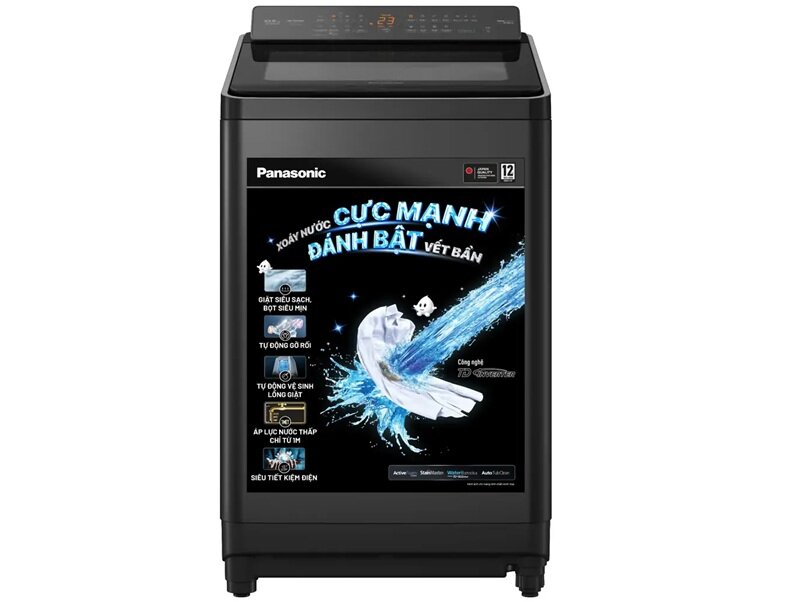 Panasonic NA-FD105X3BV giảm gần 5 triệu, máy giặt 10,5kg tiết kiệm điện và giặt nước nóng 60°C