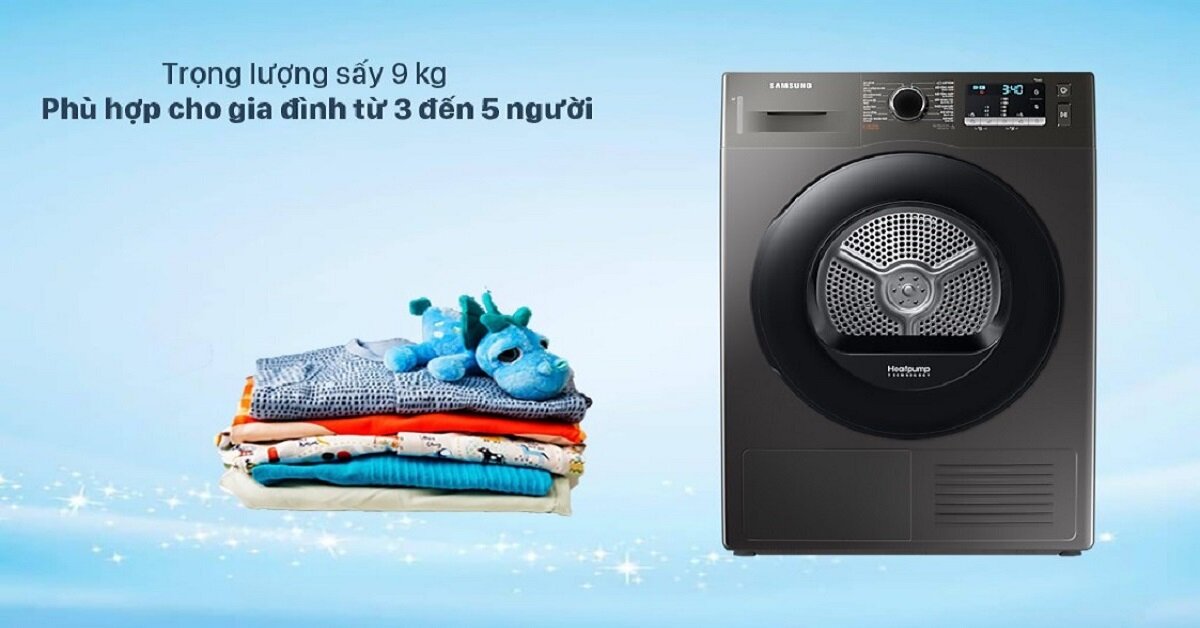 Samsung 9kg DV90TA240AX/SV