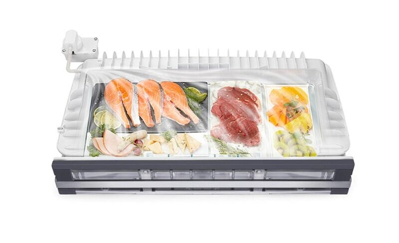 Hitachi R-GW670TV giảm hơn 50 triệu đồng, tủ lạnh 6 cánh 670 lít có ngăn chân không