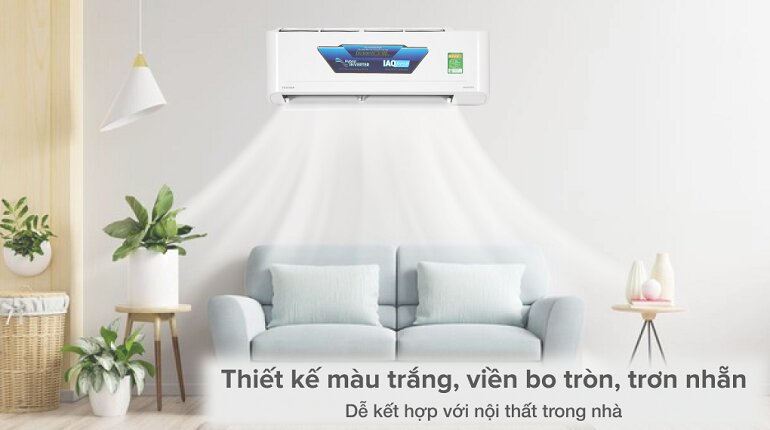 điều hòa Toshiba 9000 BTU 1 chiều Inverter RAS-H10H4KCVG-V gas R-22